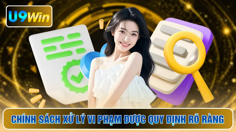 Chính sách xử lý vi phạm được quy định rõ ràng