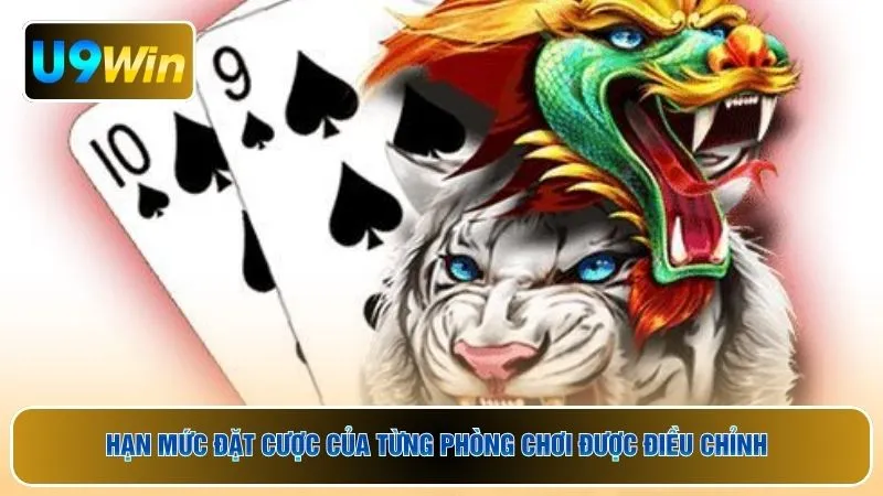 Hạn mức đặt cược của từng phòng chơi được điều chỉnh 