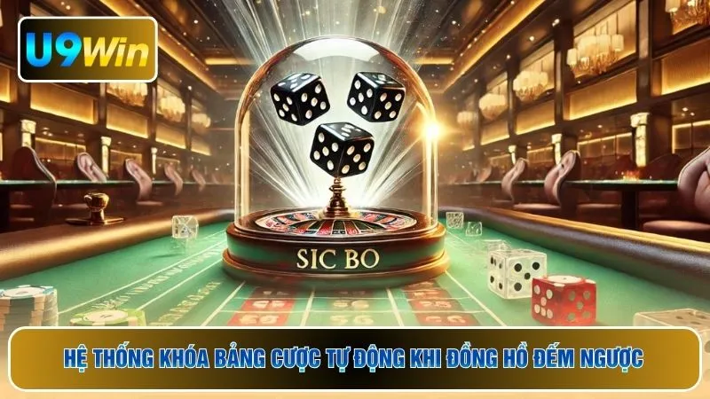 Hệ thống khóa bảng cược tự động khi đồng hồ đếm ngược